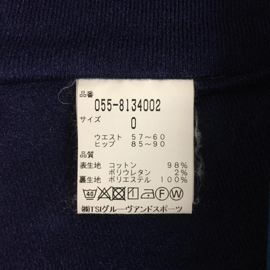 PEARLY GATES - パーリーゲイツ スカート ゴルフ ワッペン ストレッチ 起毛 青 ブルー 1 PEARLY GATES パーリーゲイツ スカート ブルー系 裏起毛