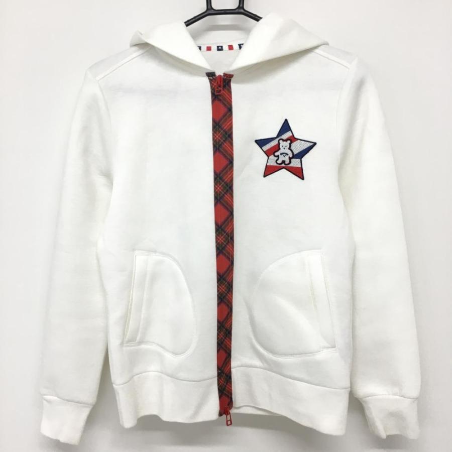 Callaway キャロウェイ ジップパーカーブルゾン 白×レッド Callaway キャロウェイ ジップパーカーブルゾン 白×レッド