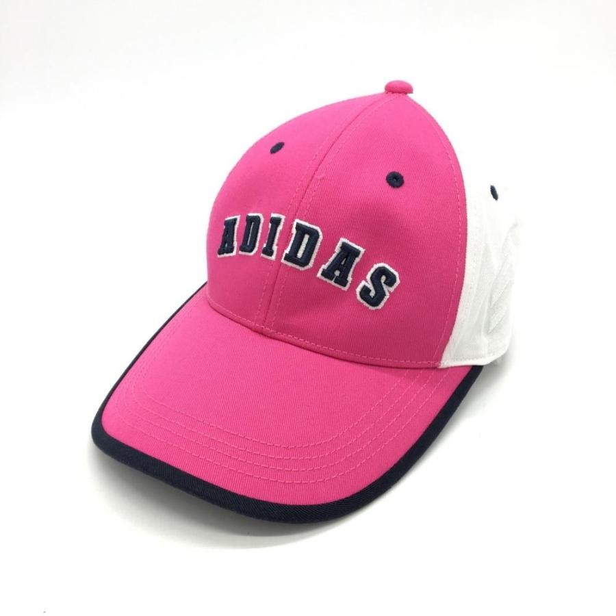 60 Off価格 超美品 Adidas アディダス キャップ ピンク 白 ネイビー ロゴ刺しゅう レディース フリー 56cm 58cm ゴルフウェア 1 レオナード 通販 Yahoo ショッピング
