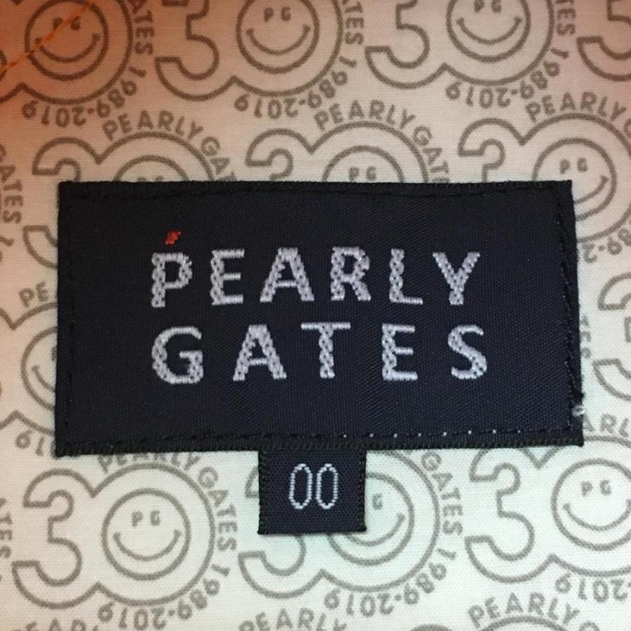 PEARLY GATES パーリーゲイツ ショートパンツ オレンジ×白 30周年 裏地