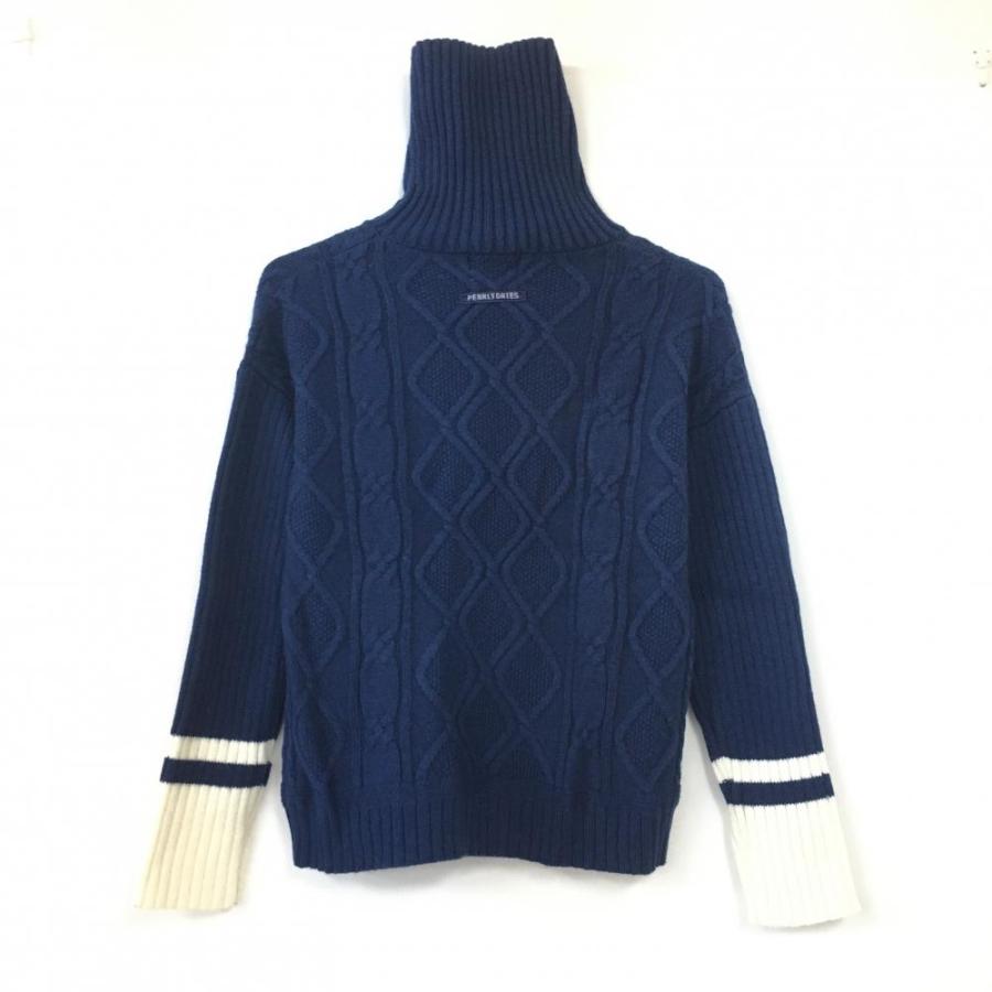 20%OFF価格／(美品)PEARLY GATES パーリーゲイツ ハイネックセーター