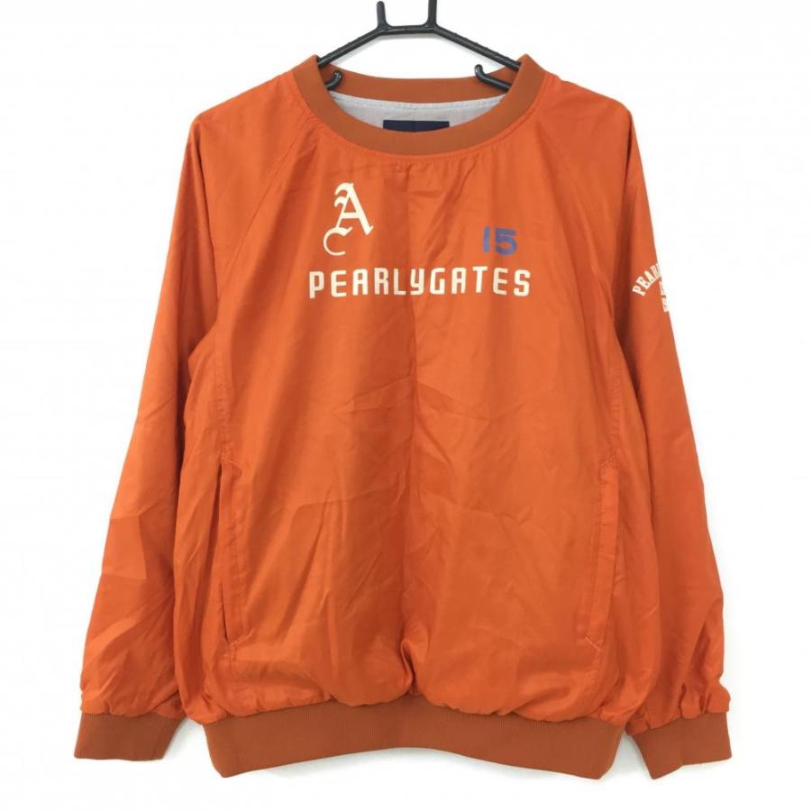 PEARLY GATES パーリーゲイツ スニード オレンジ×アイボリー 蓄熱