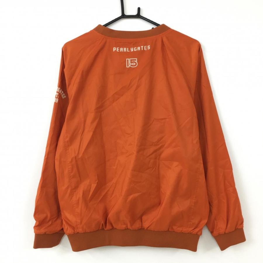 PEARLY GATES パーリーゲイツ スニード オレンジ×アイボリー