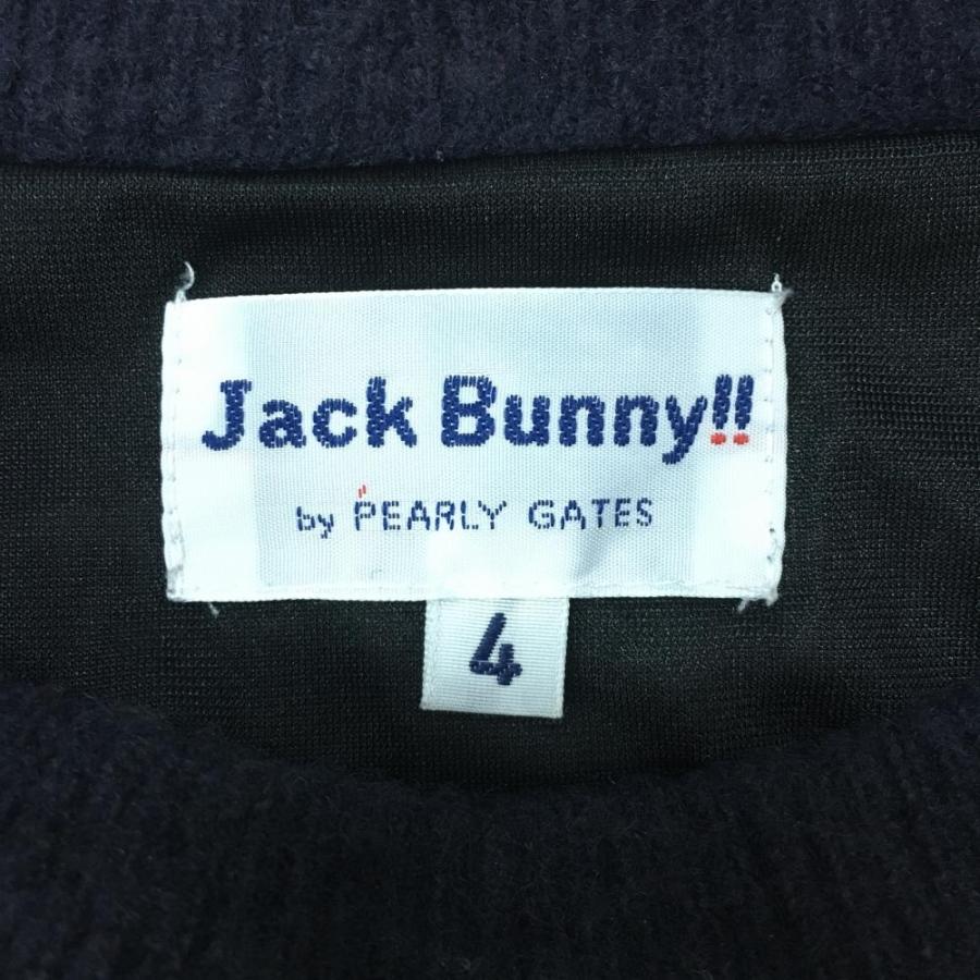20%OFF価格／Jack Bunny ジャックバニー 長袖ニットセーター ネイビー