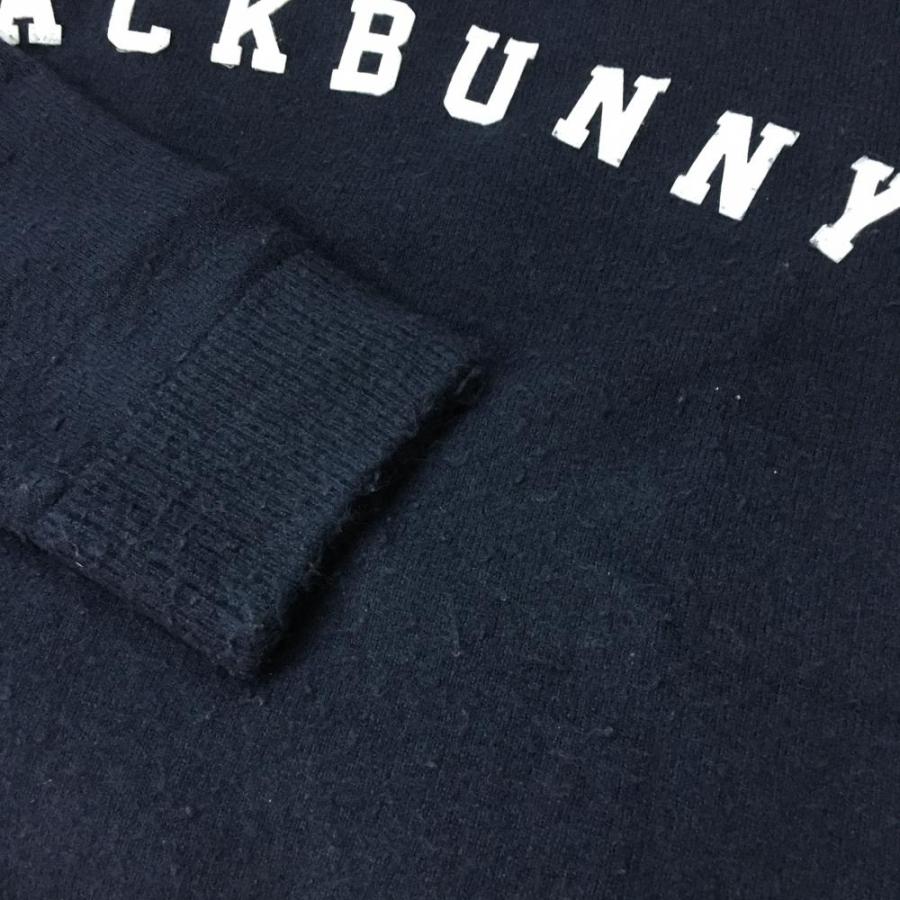20%OFF価格／Jack Bunny ジャックバニー 長袖ニットセーター ネイビー