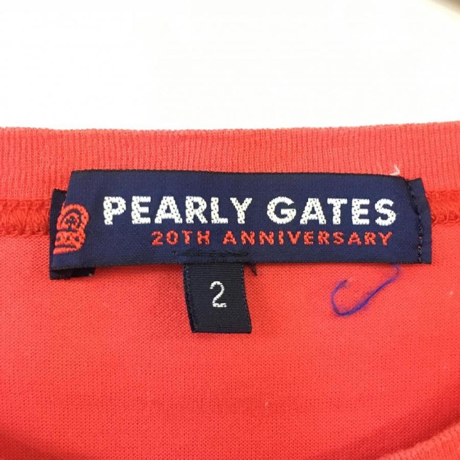 PEARLY GATES 20周年記念Tシャツ 2枚セット PEARLY GATES パーリーゲイツ Tシャツ レッド×ネイビー 20周年