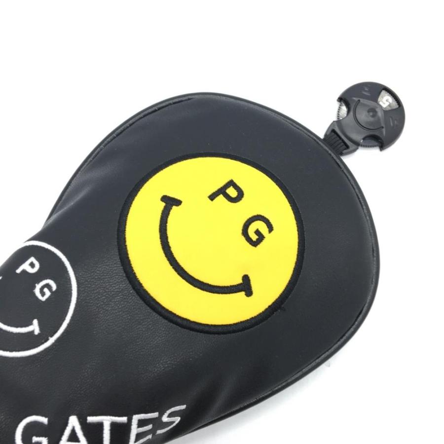 パーリーゲイツ　ニコちゃん　キャディバッグ ヘッドカバー PEARLY GATES パーリーゲイツ ヘッドカバー 3点セット ニコちゃん 総柄