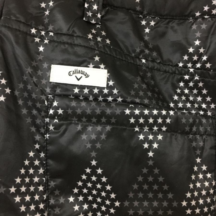 Callaway（キャロウェイ） 中綿スカート 黒×白 星 ダイヤ柄 レディース