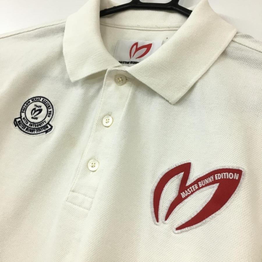 70%OFF価格／MASTER BUNNY EDITION マスターバニー 半袖ポロシャツ 白