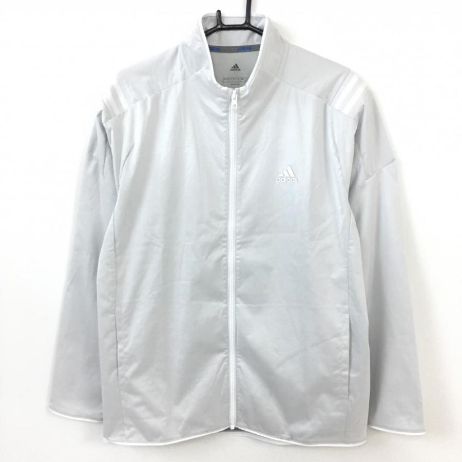 （新品）adidas ブルゾン　L New Adidas Mens ADICOLOR NEUCLASSICS JACKET HS1581 WHITE / BLACK S