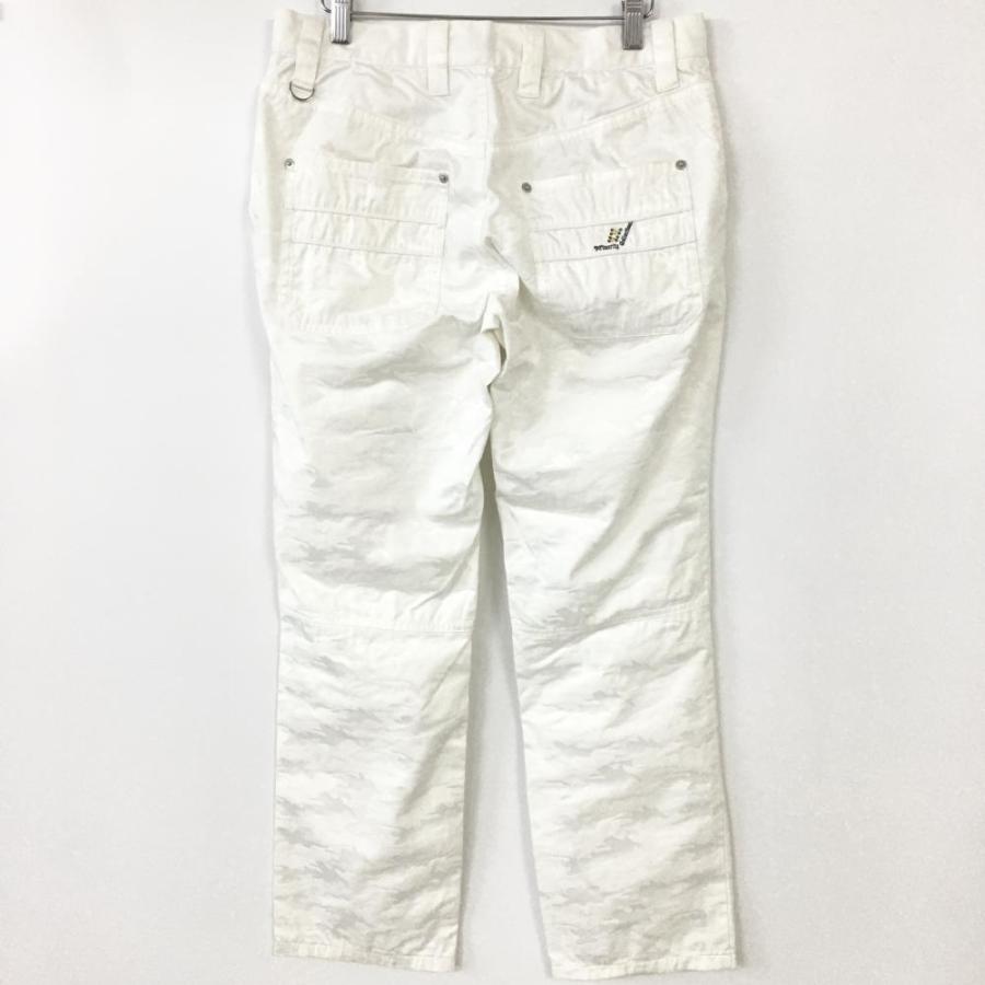 マイノリティコレクション パンツ 白 迷彩 カモフラ 総柄 メンズ 1