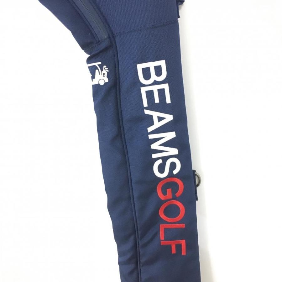 BEAMS GOLF クラブケース　ネイビー 訳あり＊BEAMS GOLF ビームスゴルフ クラブケース ネイビー