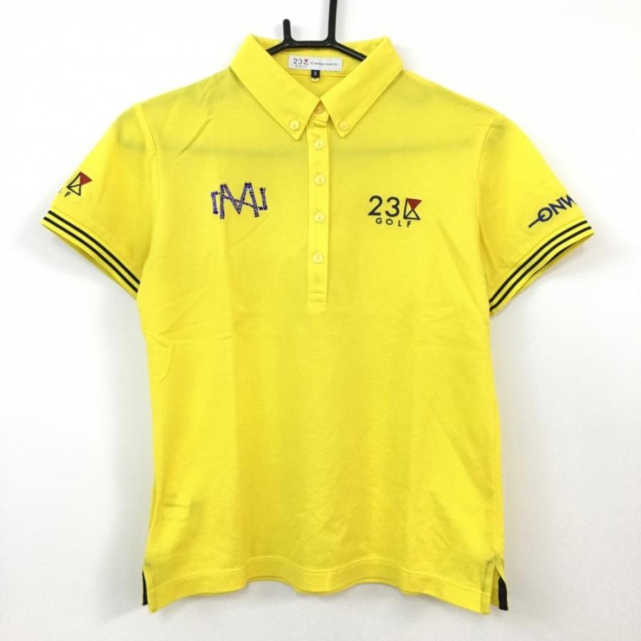 年中無休 新品未使用 23区ゴルフ 23区 Golf レディース長袖ポロシャツ