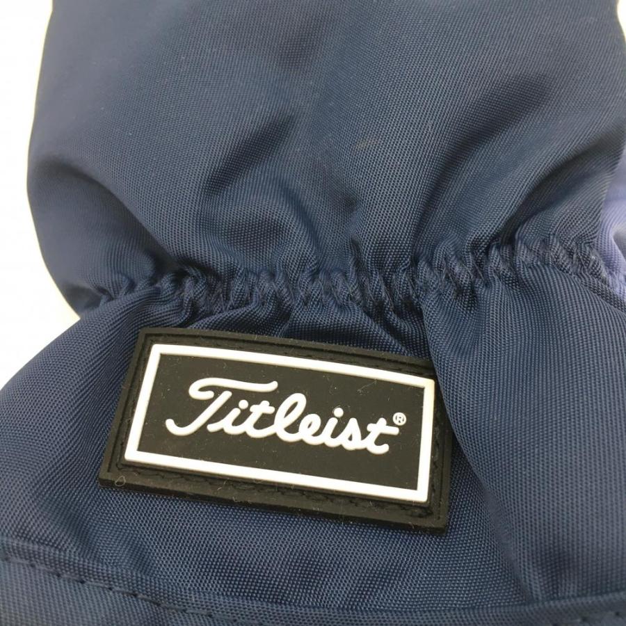 Titleist（タイトリスト） 手袋 ミトン ネイビー 裏面フリース フリー