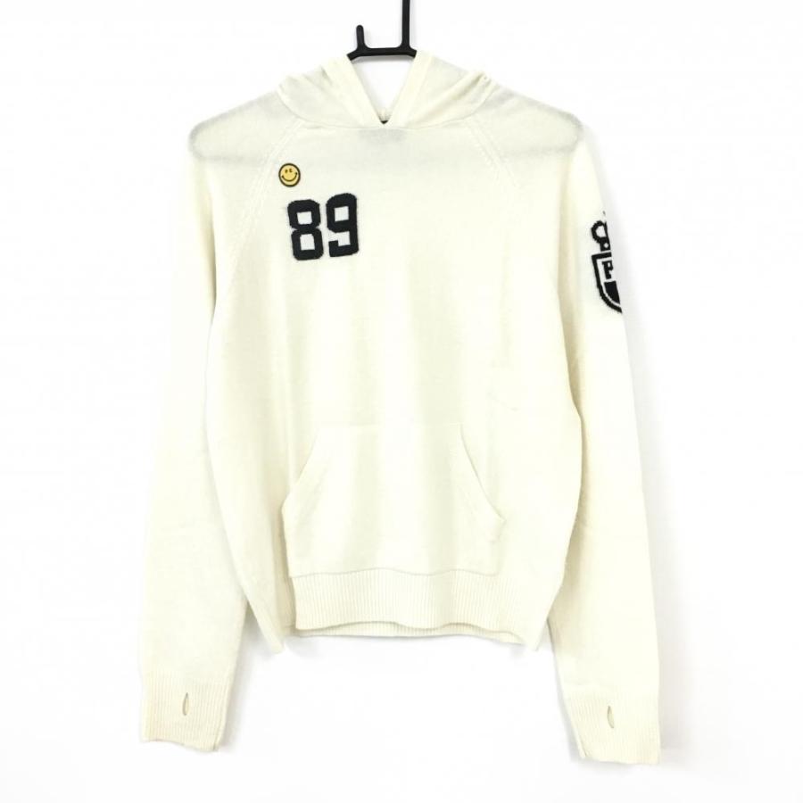 30%OFF価格／(美品)PEARLY GATES パーリーゲイツ フード付ニット 