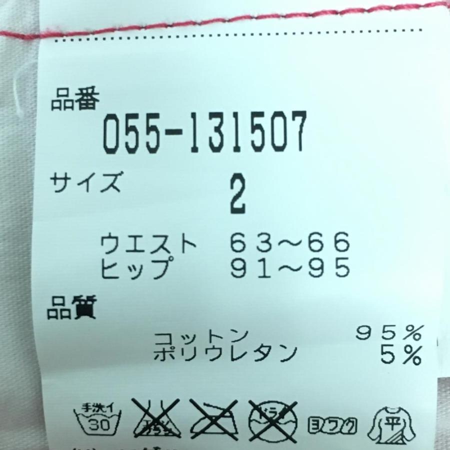 美品)PEARLY GATES パーリーゲイツ パンツ レッド シンプル ロゴ