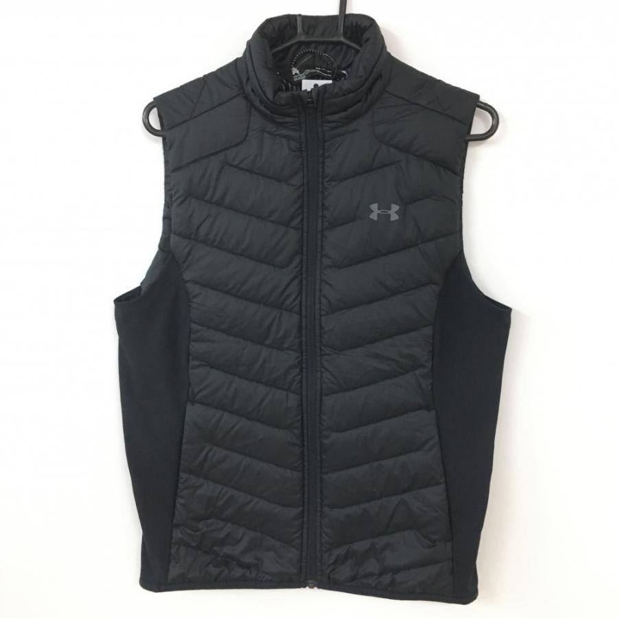 10%OFF価格／(超美品)UNDER ARMOUR アンダーアーマー 中綿ベスト 黒 