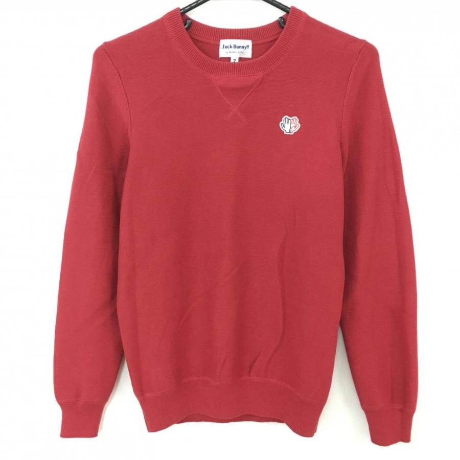 30%OFF価格／(超美品)Jack Bunny ジャックバニー セーター レッド