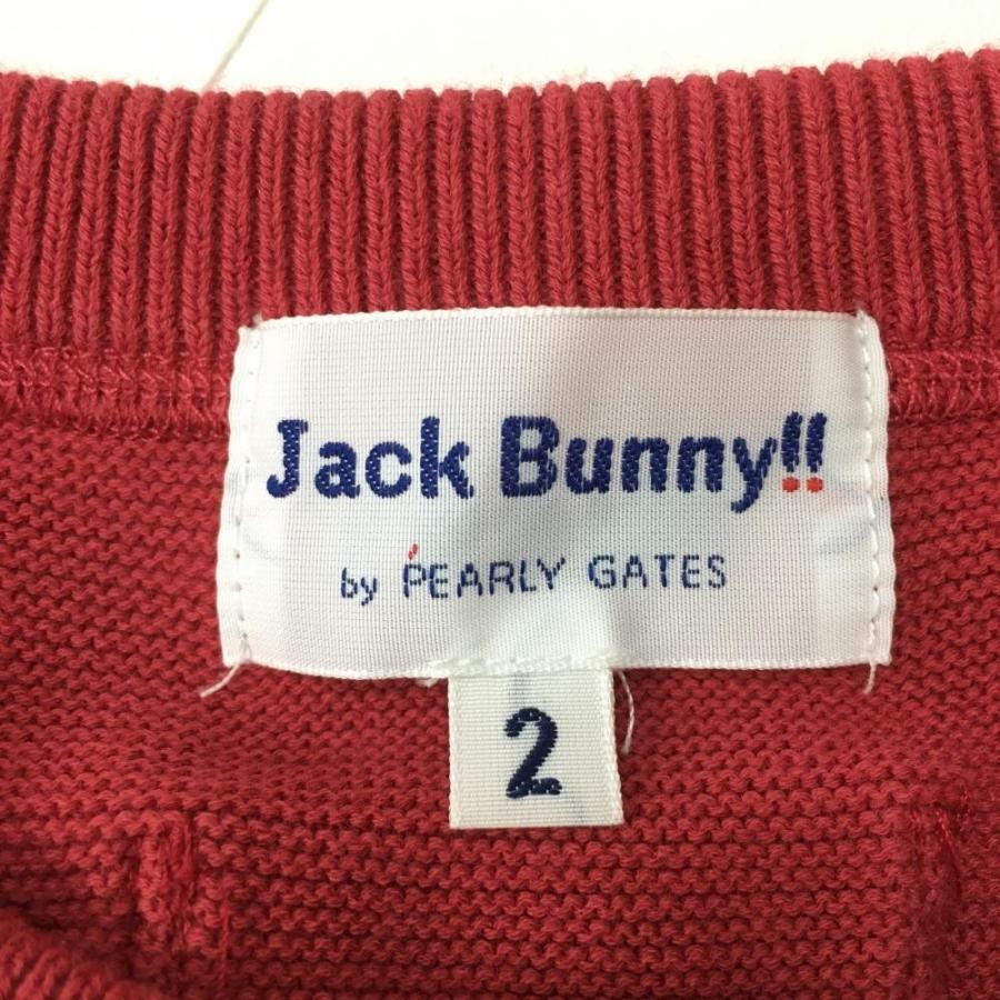 30%OFF価格／(超美品)Jack Bunny ジャックバニー セーター レッド