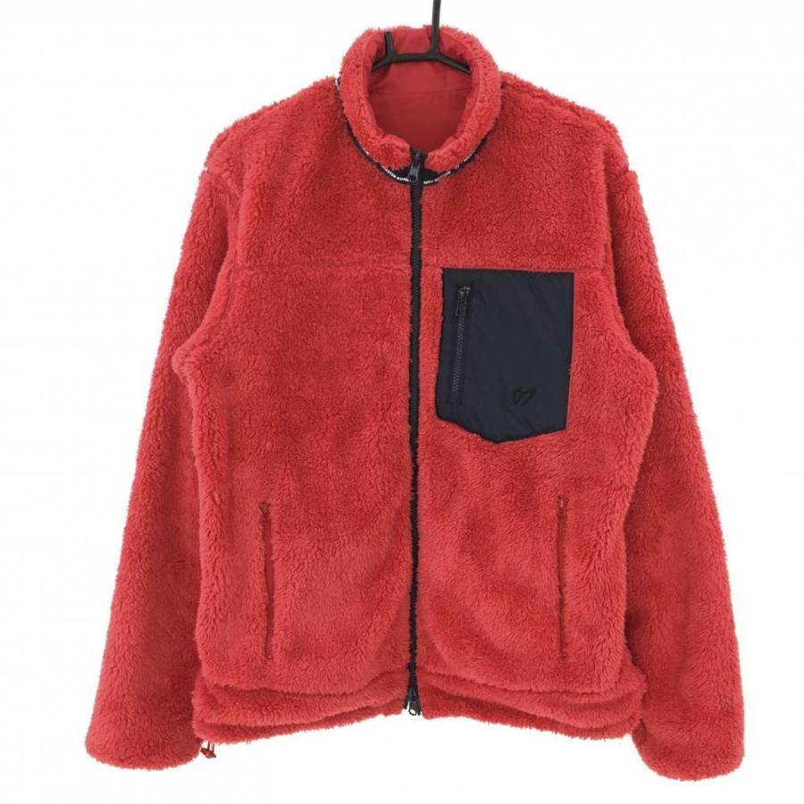 超美品】マスターバニー リバーシブルブルゾン レッド×黒 ボア 超美品】マスターバニー リバーシブルブルゾン レッド×黒 ボア