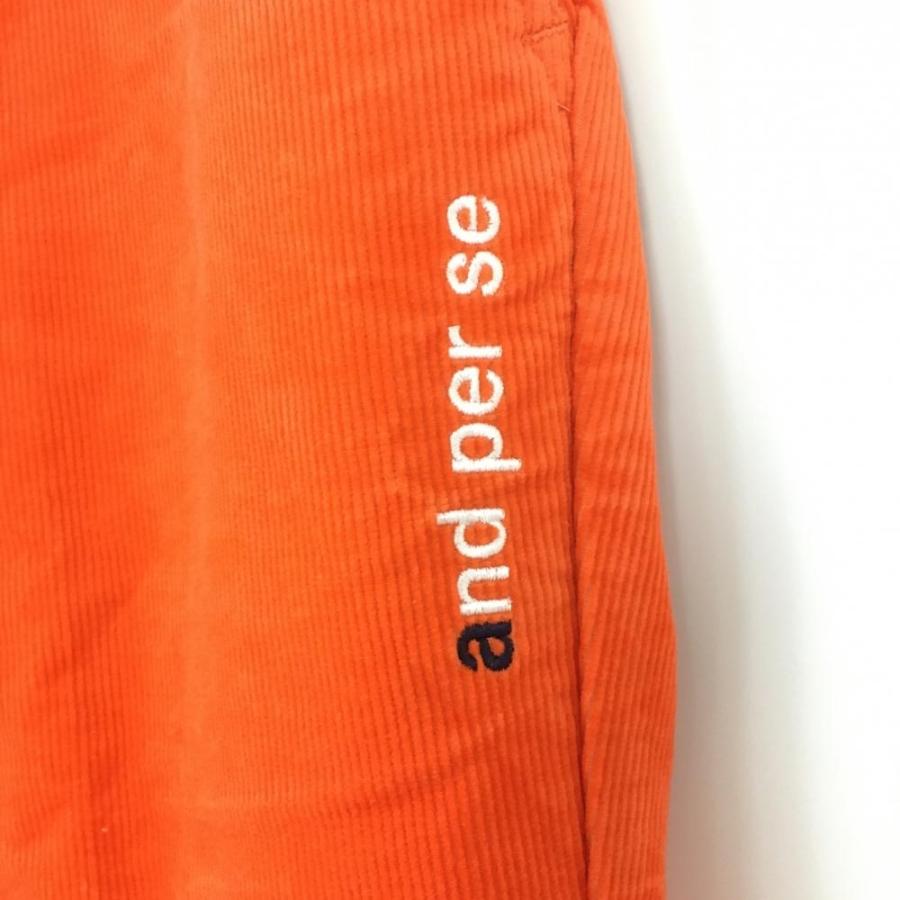 30%OFF価格／(超美品)2021年＊and per se アンパスィ コーデュロイ