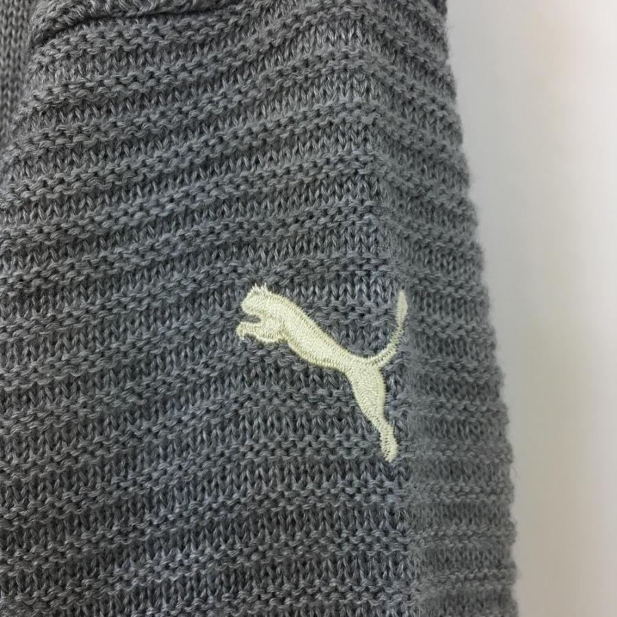Puma ゴルフ　タートルネックセーター L グレー 15%OFF価格／(未使用品)PUMA プーマ 長袖ニットセーター グレー