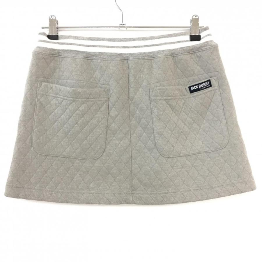 Jack Bunny!!（ジャックバニー） スカート ライトグレー キルティング