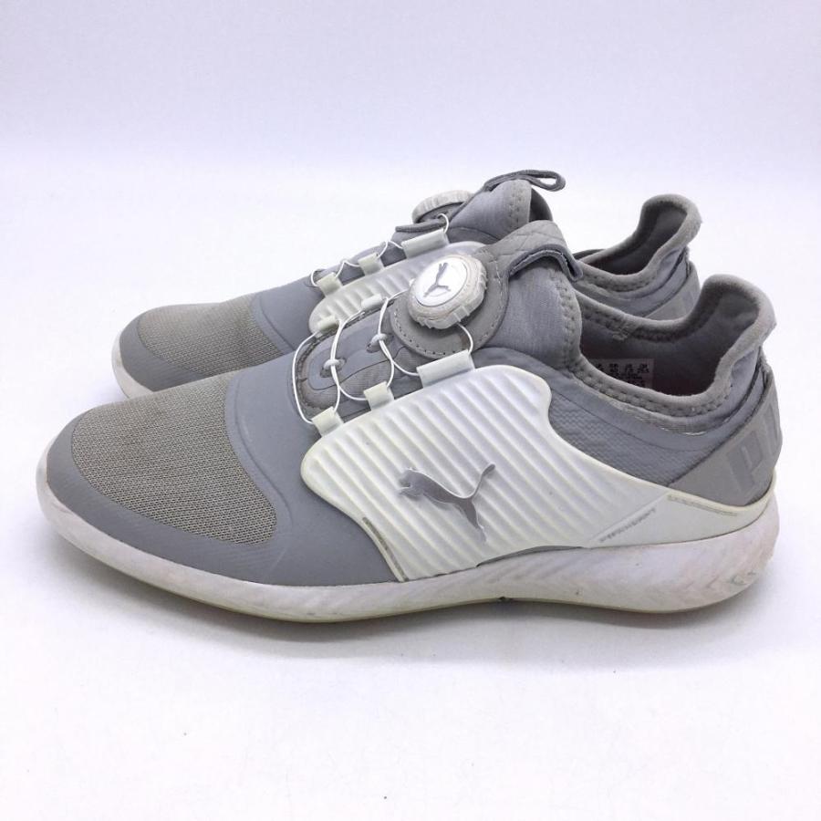 Puma PWRADAPT ゴルフシューズ 25cm グレー 新品未使用 PUMA（プーマ） ゴルフシューズ グレー×白 イグナイト パワーアダプト