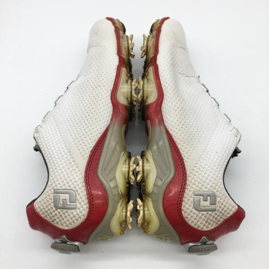 FootJoy（フットジョイ） ゴルフシューズ 白×レッド 53454J BOA ボア