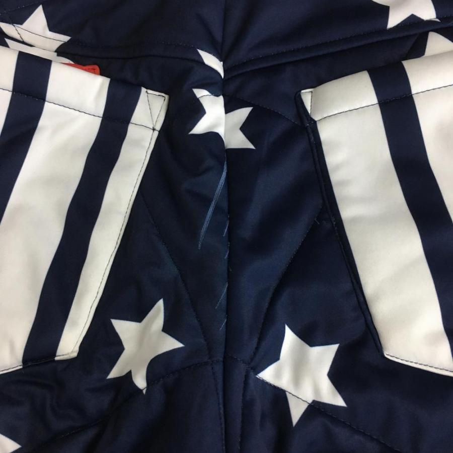 20%OFF価格／Callaway キャロウェイ 中綿パンツ ネイビー×白 星柄 総柄