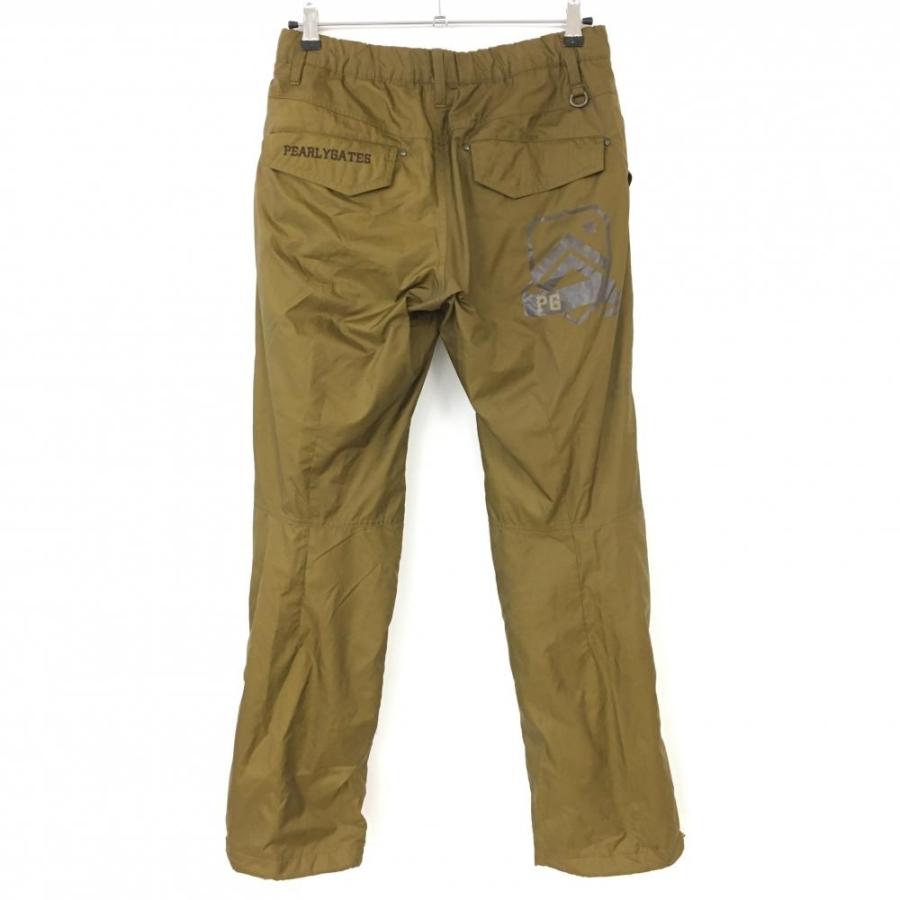 格安 Pearly 金 ロゴ 蓄熱 ダウンパンツ 中綿入り パーリー