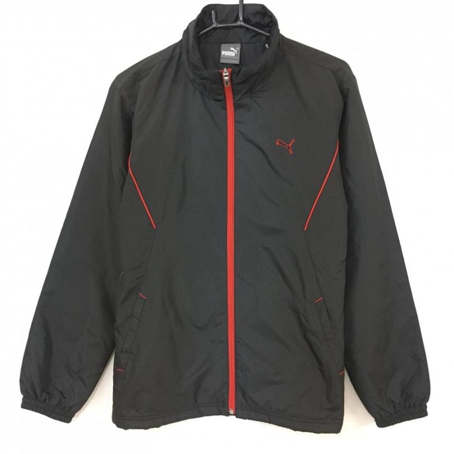 30%OFF価格／(新品)65％OFF〜PUMA プーマ 中綿ジャケット 黒×レッド