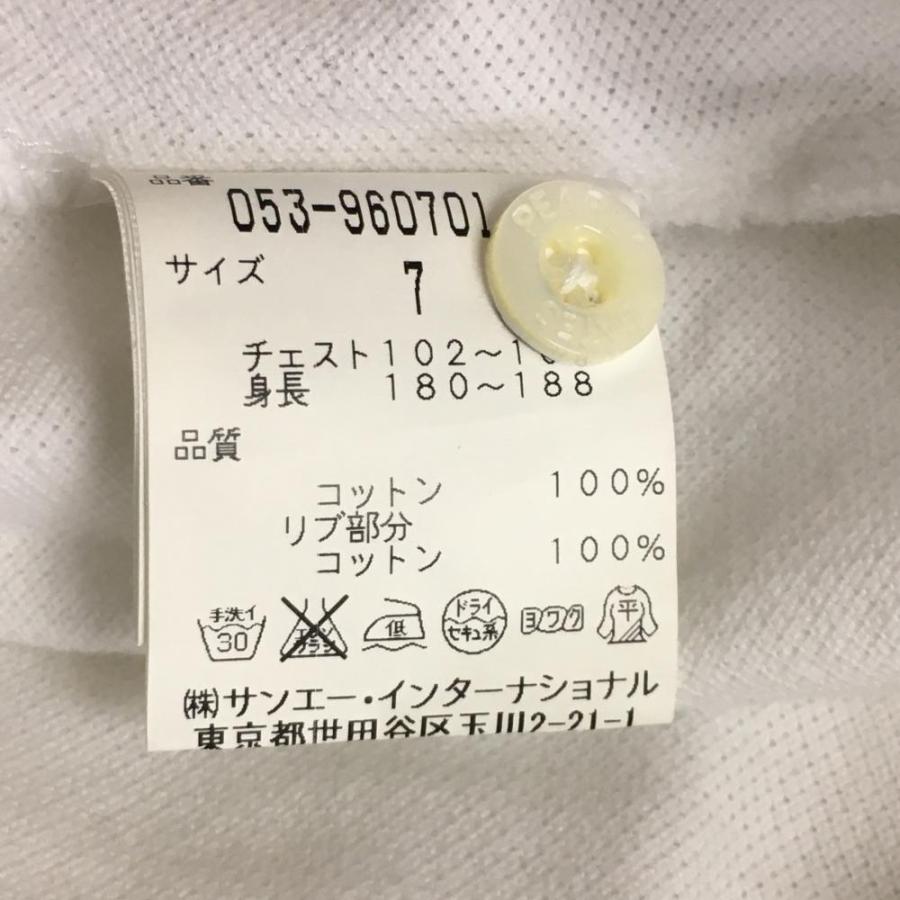 20%OFF価格／PEARLY GATES パーリーゲイツ 半袖ポロシャツ 白 シンプル