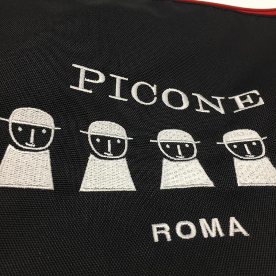 PICONE CLUB ゴルフ ポーチ レッド ブラック STUDIO PICONE（スタジオ