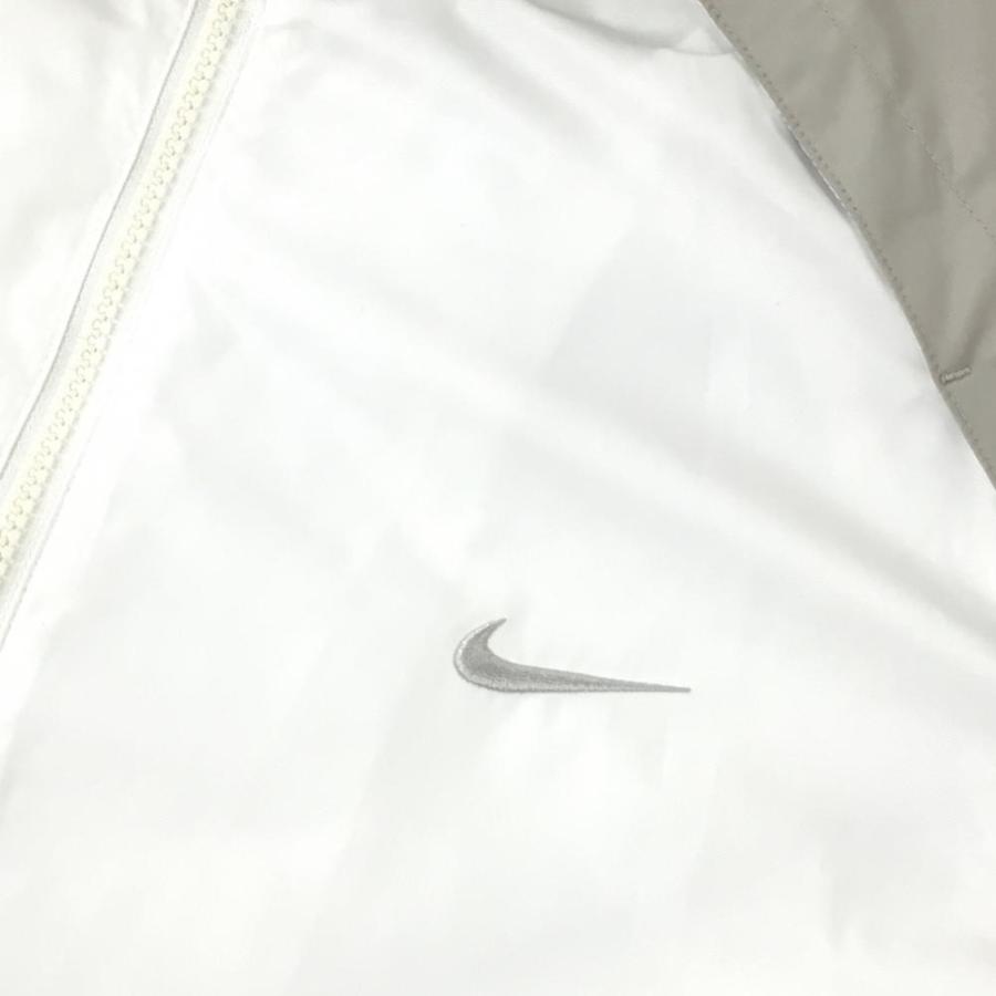 NIKE（ナイキ） ナイキゴルフ ジャケットブルゾン 白×グレー 裏