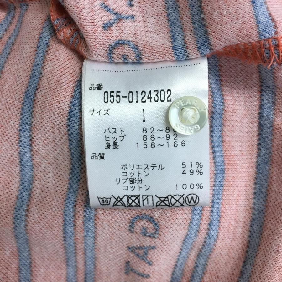 PEARLY GATES ポロワンピース オレンジ サイズ1 PEARLY GATES オレンジ