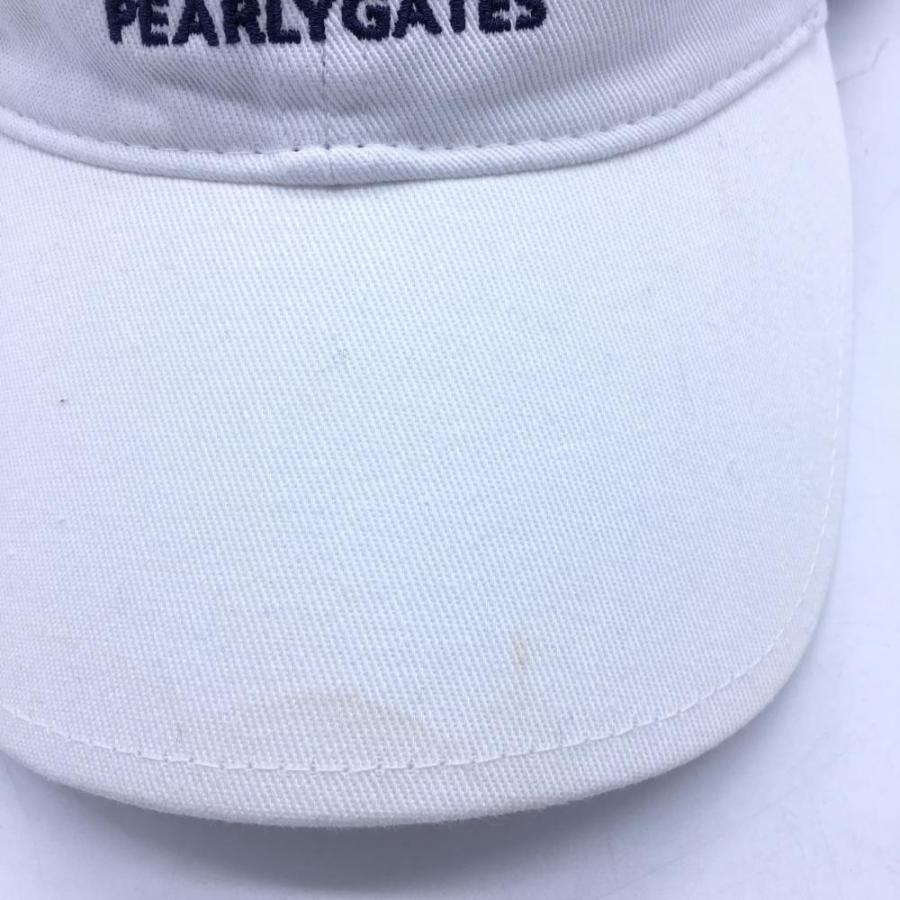 PEARLY GATES ホワイトリボンキャップ パーリーゲイツ フリーサイズ