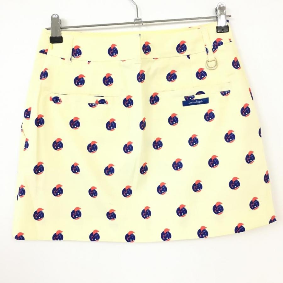 新品タグ付き JUN&ROPE プレイド柄 セミタイトスカート ゴルフ M