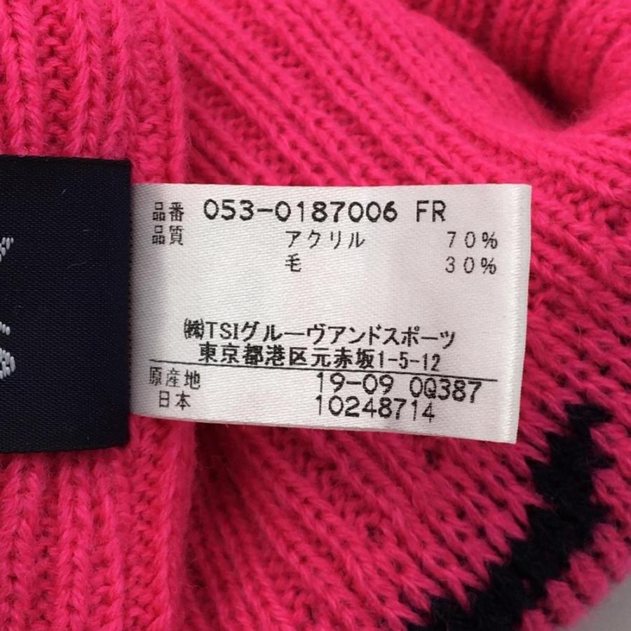 20%OFF価格／(美品)PEARLY GATES パーリーゲイツ ニットキャップ