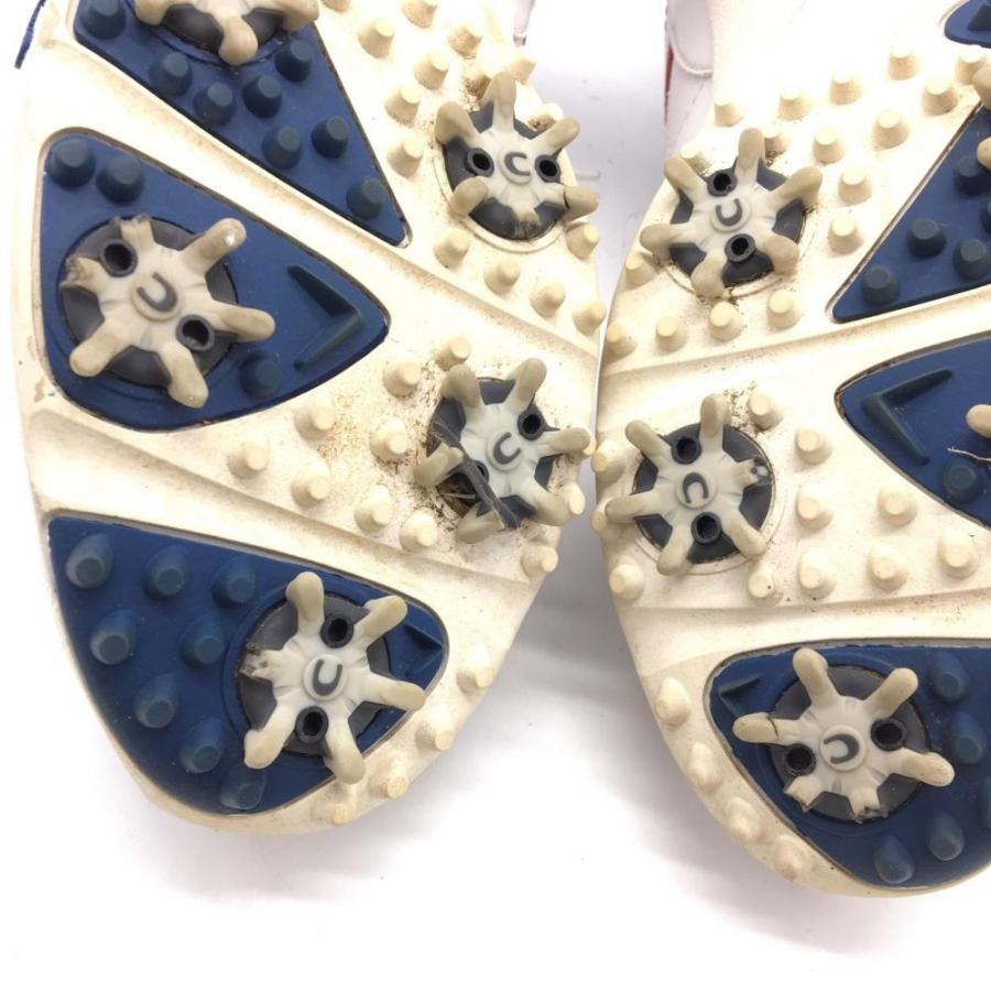 Callaway（キャロウェイ） ゴルフシューズ 白×ネイビー アーバン