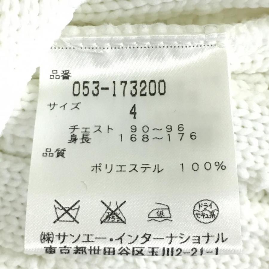 10%OFF価格／(超美品)PEARLY GATES パーリーゲイツ ニットベスト 白