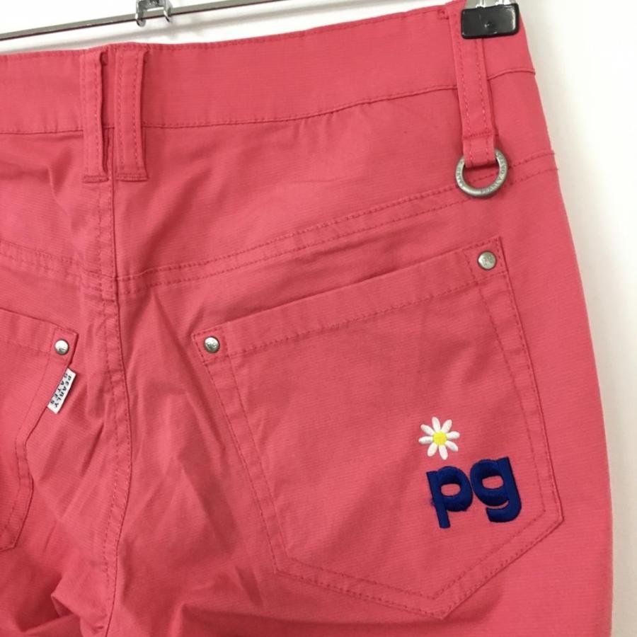 20%OFF価格／(美品)PEARLY GATES パーリーゲイツ パンツ ピンク×ブルー