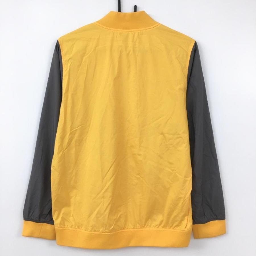kissmark（キスマーク） ウィンドジャケット オレンジ×グレー 裏