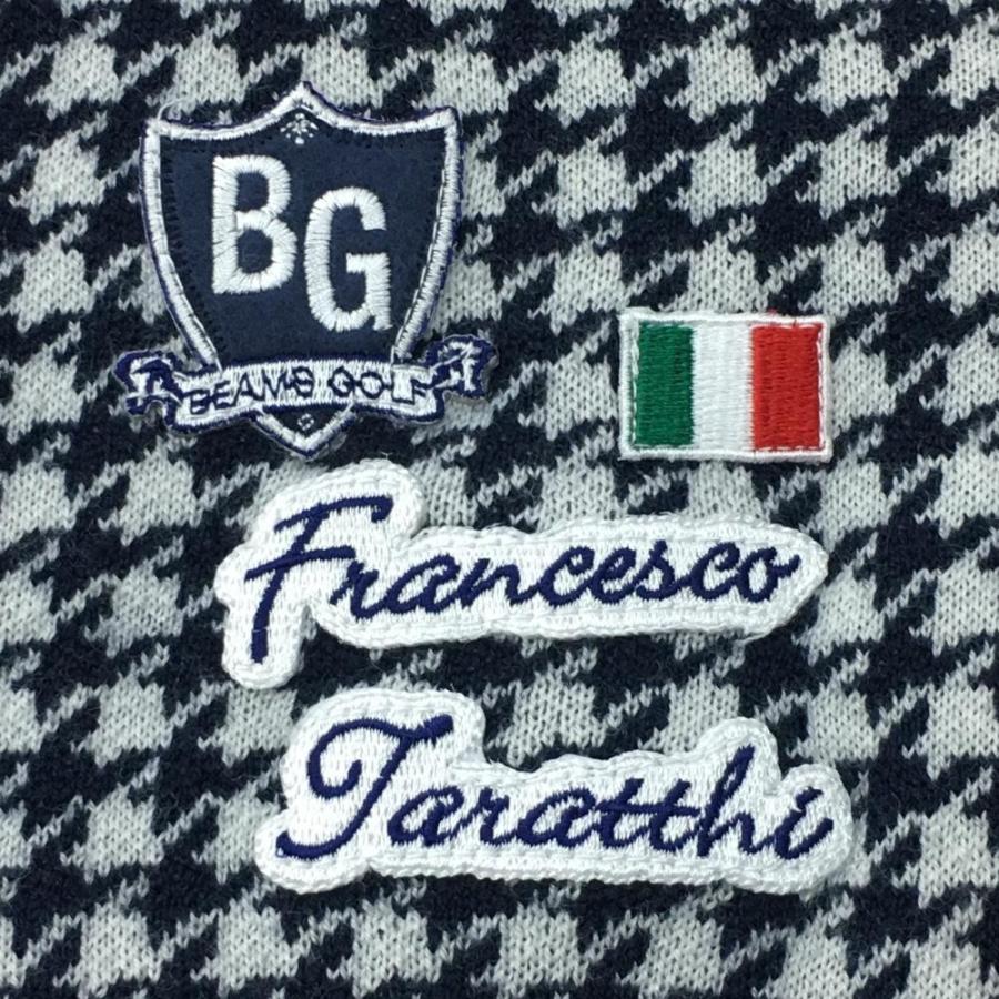 超美品)2020年＊BEAMS GOLF ビームスゴルフ 襟付ニットセーター  