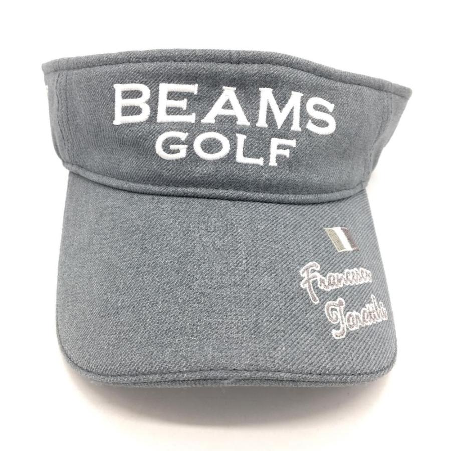 10%OFF価格／(超美品)BEAMS GOLF ビームスゴルフ サンバイザー グレー