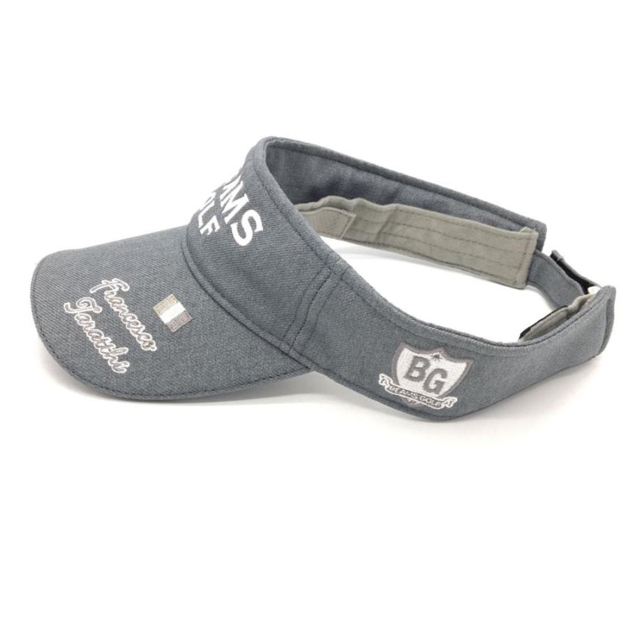 10%OFF価格／(超美品)BEAMS GOLF ビームスゴルフ サンバイザー グレー