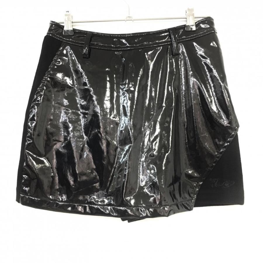 Dance With Dragon（ダンスウィズドラゴン） キュロットスカート 黒 前