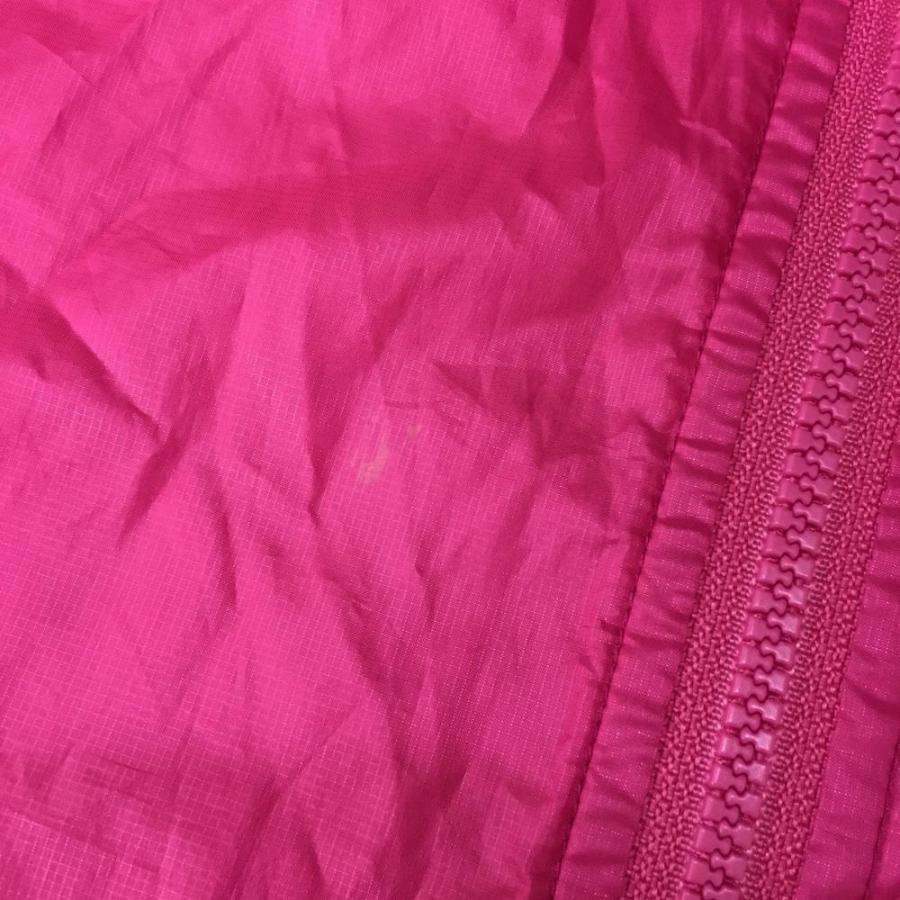 23区GOLF 23区ゴルフ ジップパーカー ピンク×白 薄手 ポケッタブル