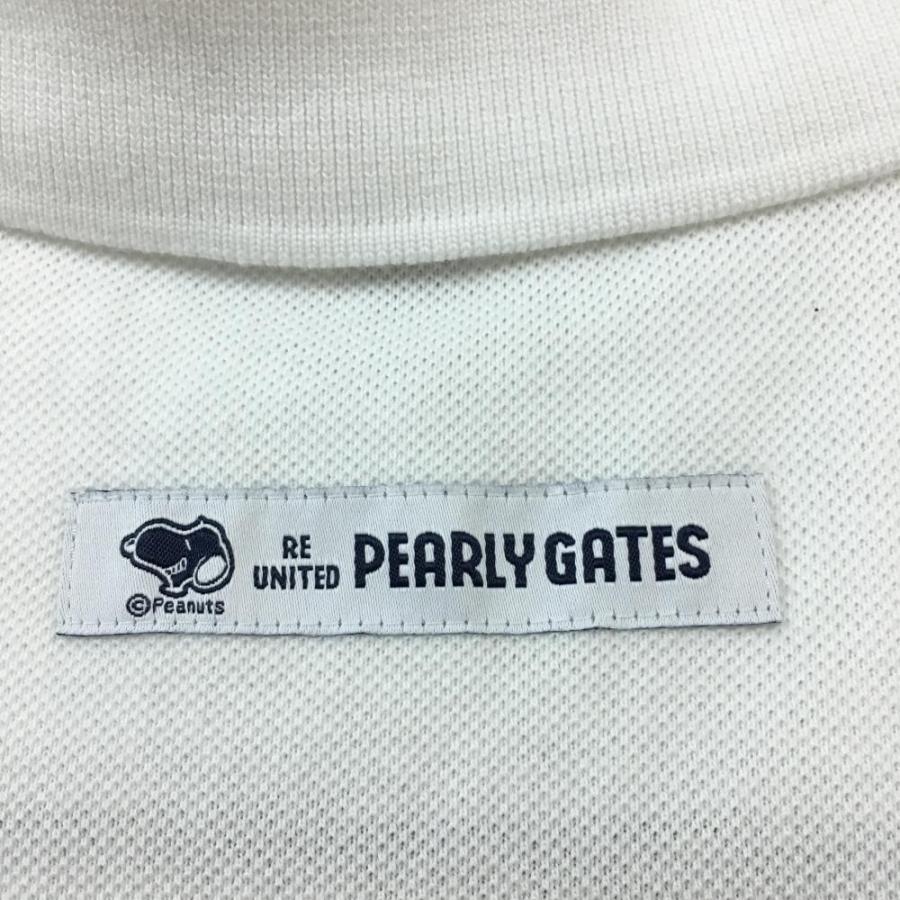 50%OFF価格／(超美品)PEARLY GATES パーリーゲイツ×PEANUTS 半袖 