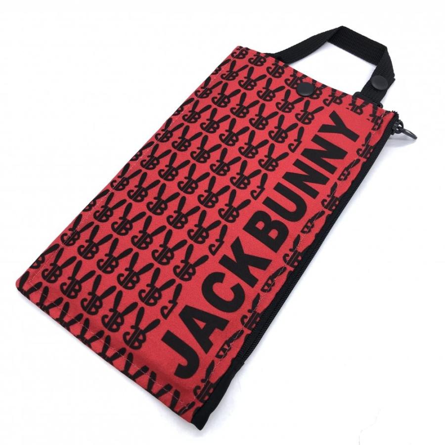 40%OFF価格／(新品)Jack Bunny ジャックバニー マスクケース レッド×黒